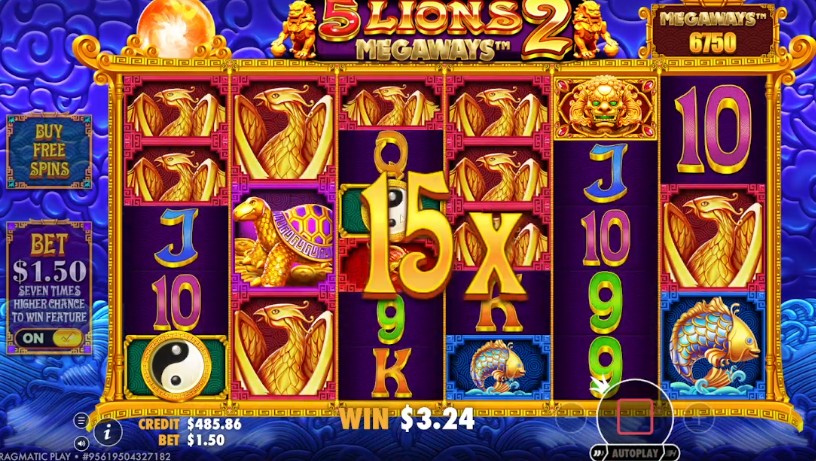 Fynbo – 1,106x on 5 Lions Megaways 2