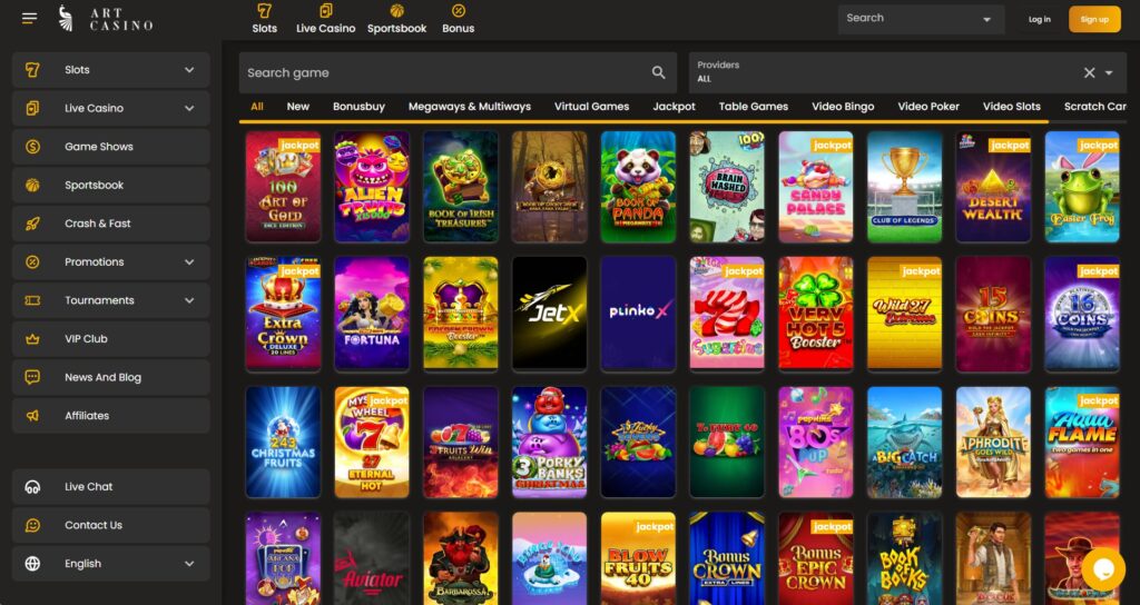 Art Casino Screenshot