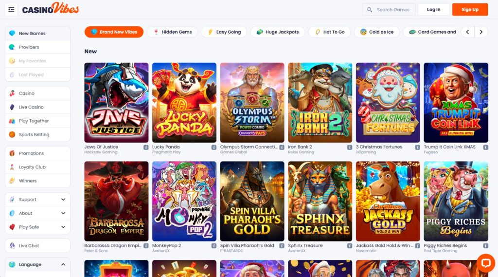 Casinovibes Screenshot