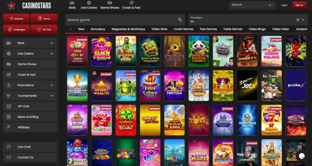 Casinostars Screenshot