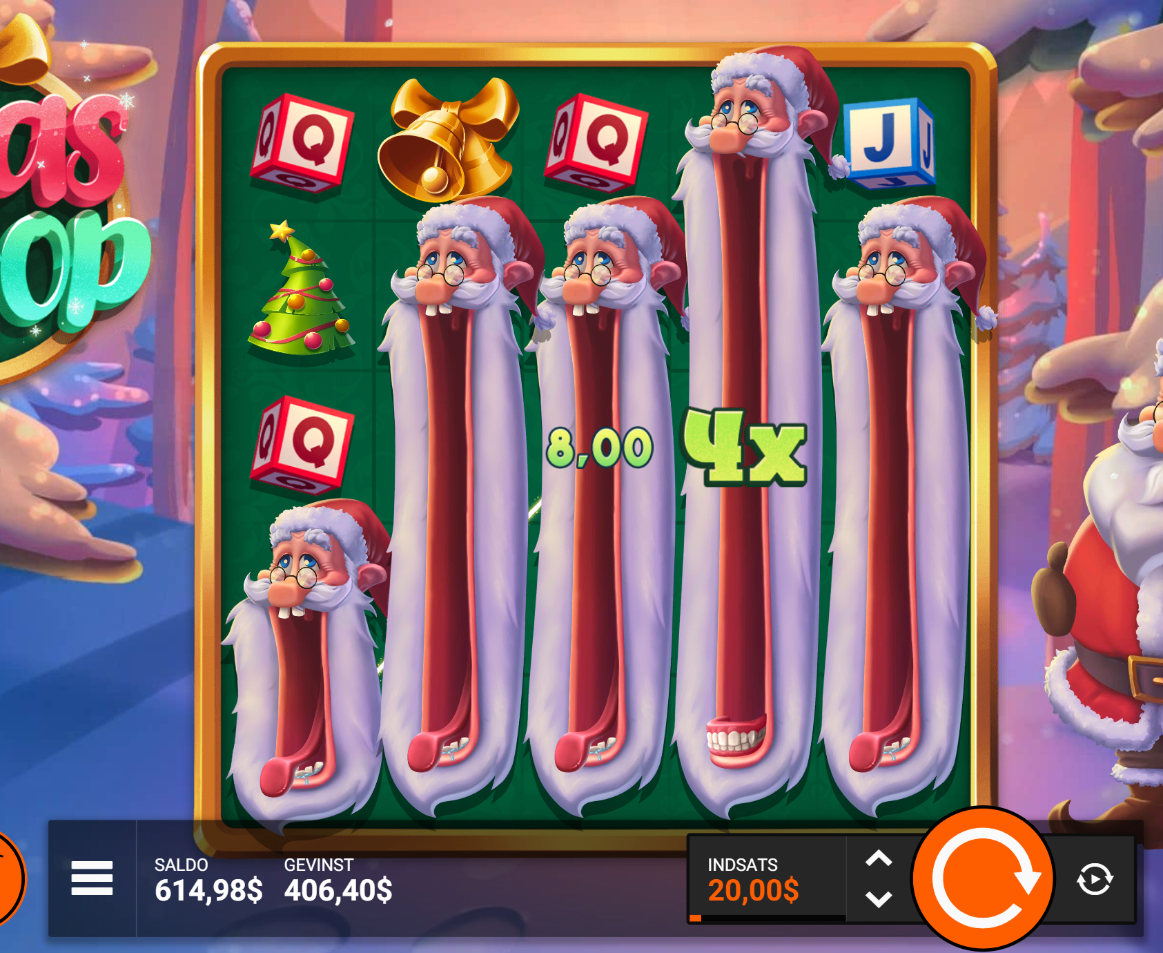 LuigiSlots – 1,016x on Xmas Drop