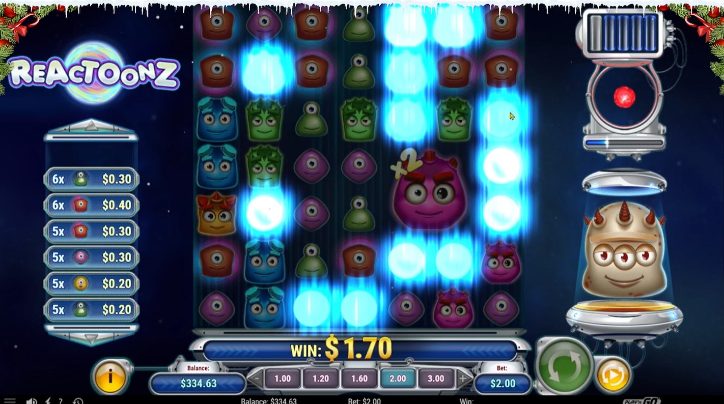 Supersmask – 1,501x on Reactoonz