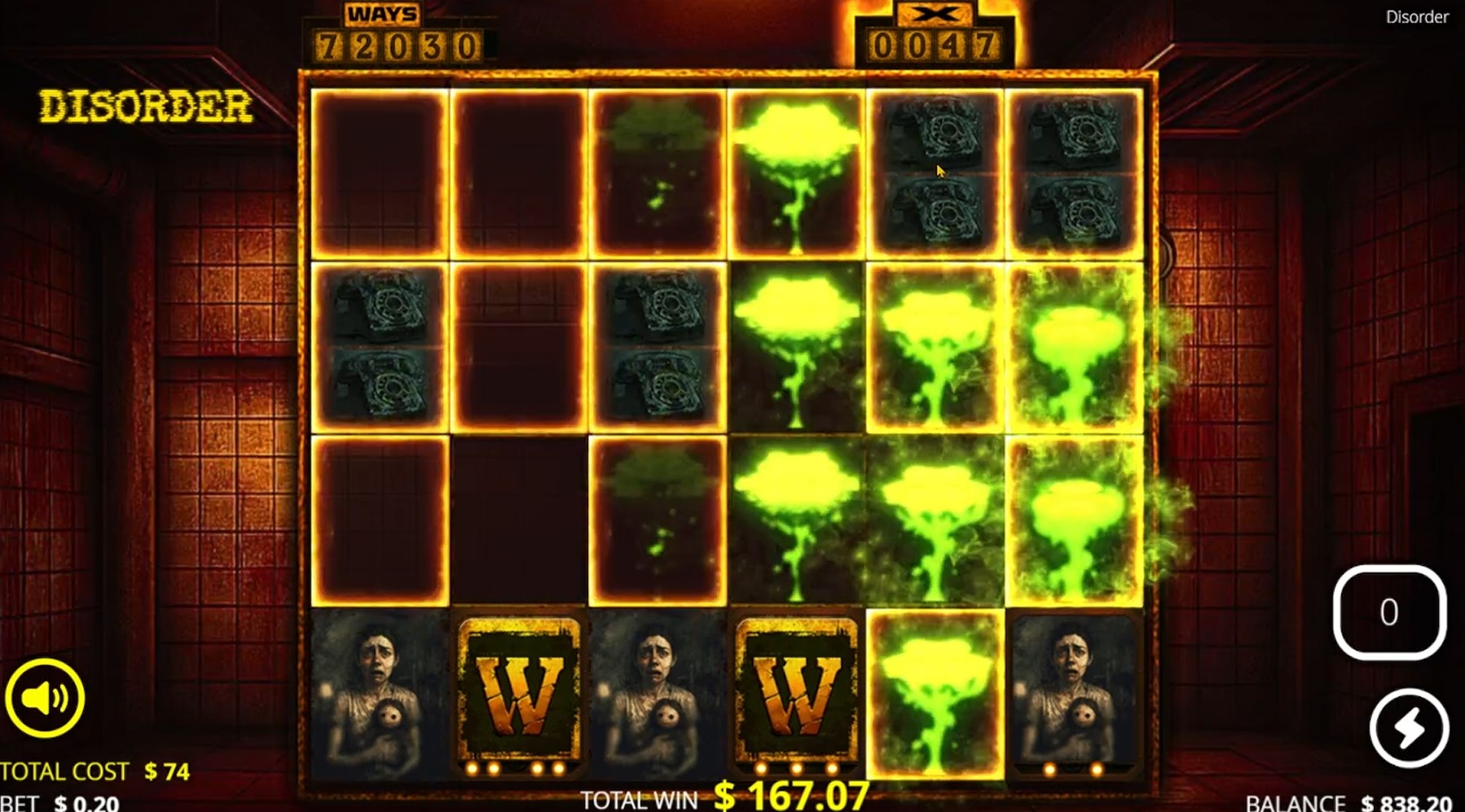 Supersmask – 6,708x on Disorder