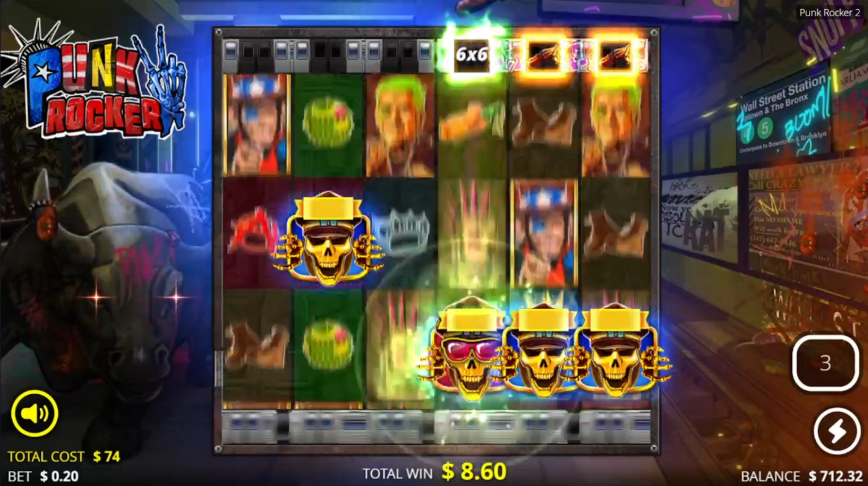 Fynbo – 3,833x on Punk Rocker 2