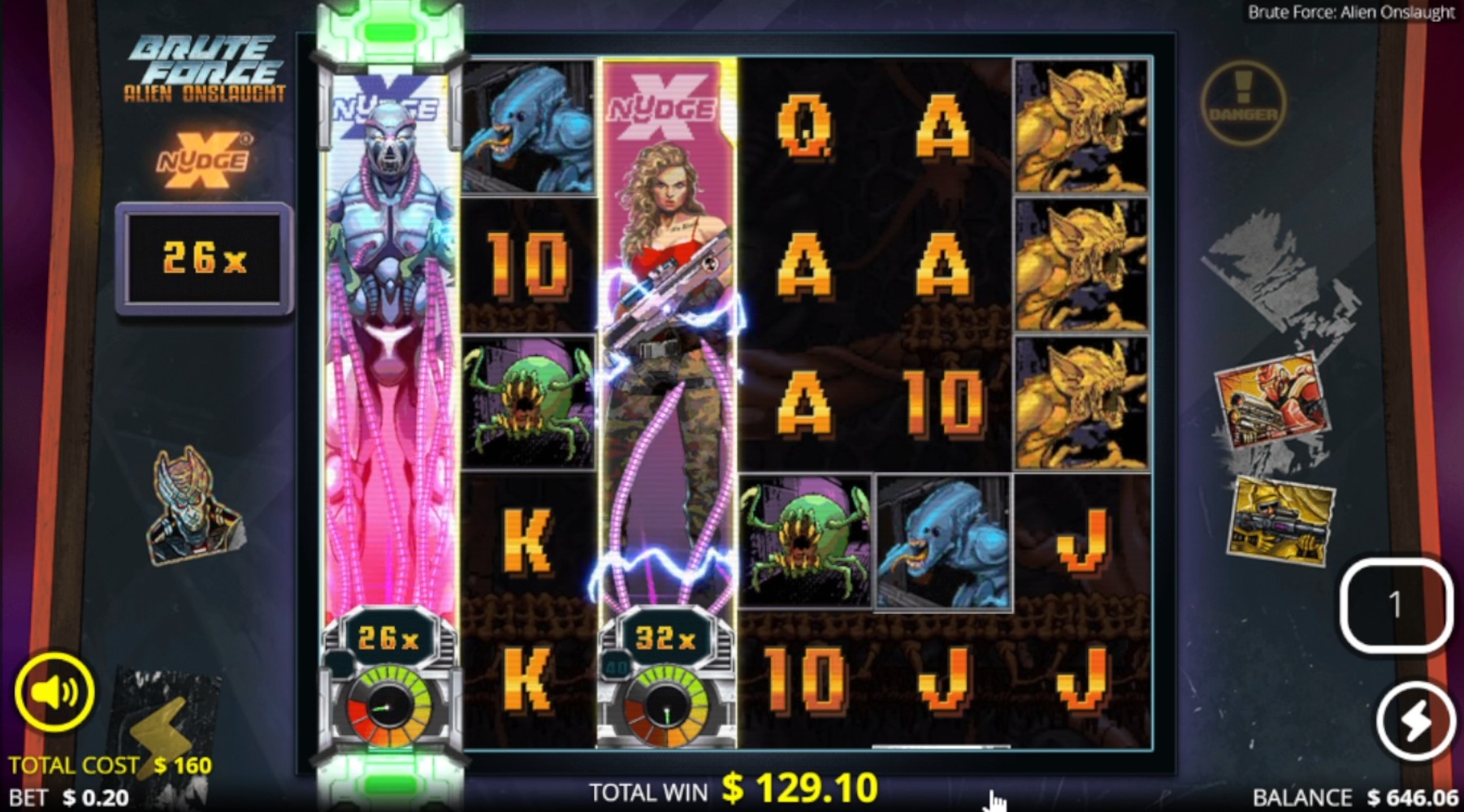 Xenokrz – 7,421x on Brute Force Alien Onslaught