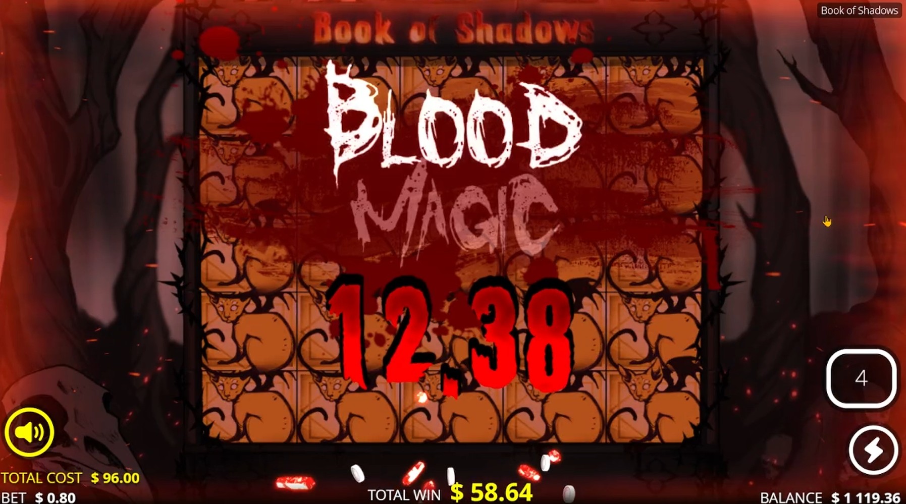 Supersmask – 3,111x on Book of Shadows