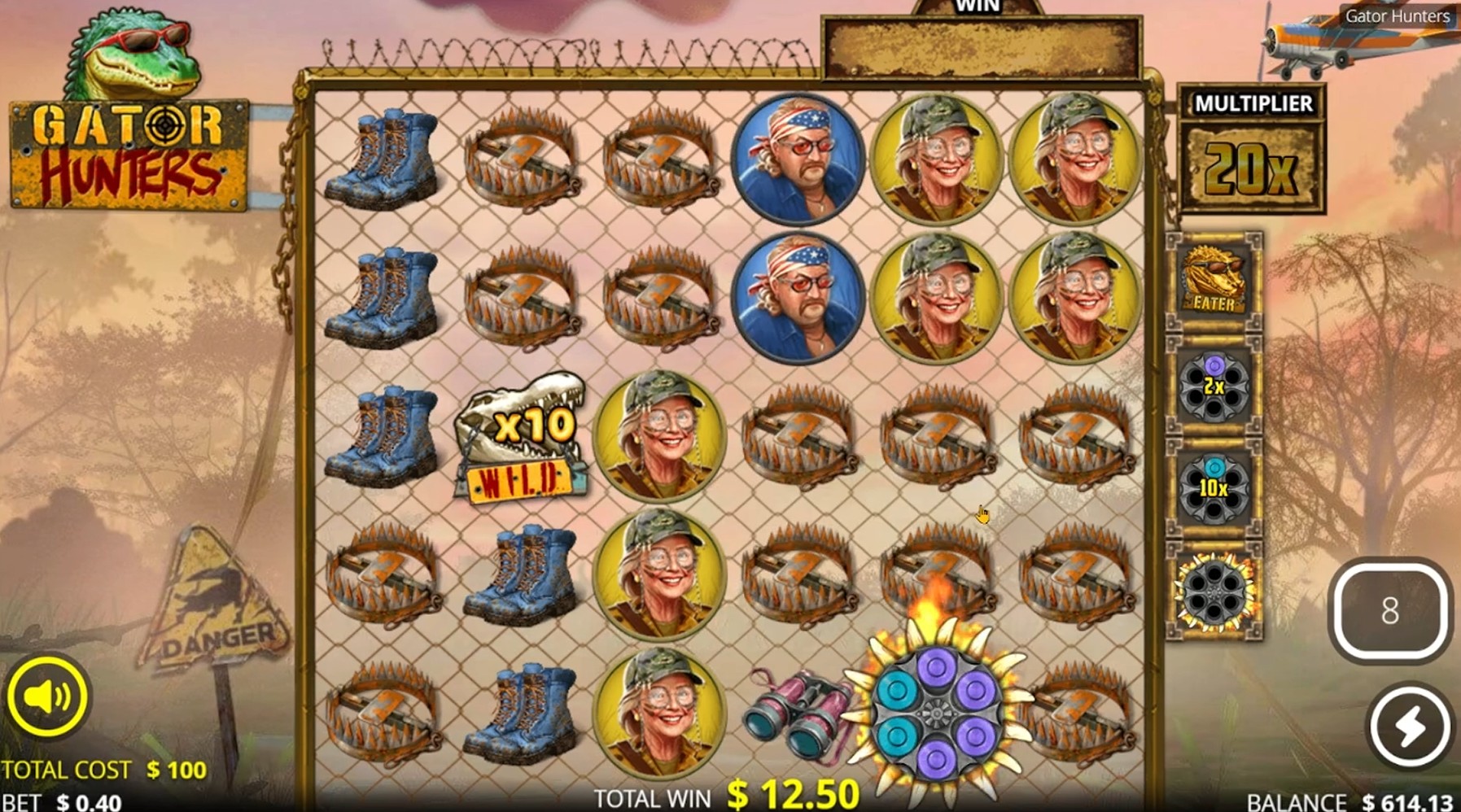 Supersmask – 4,791x on Gator Hunters