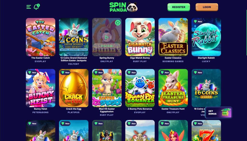 SpinPanda Screenshot
